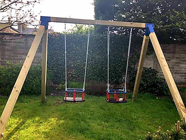 Heavy Duty Double Baby Swing - Image 2