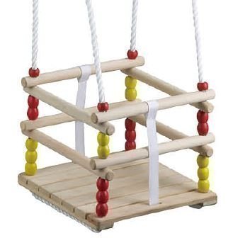 Wooden Baby Swing Seat