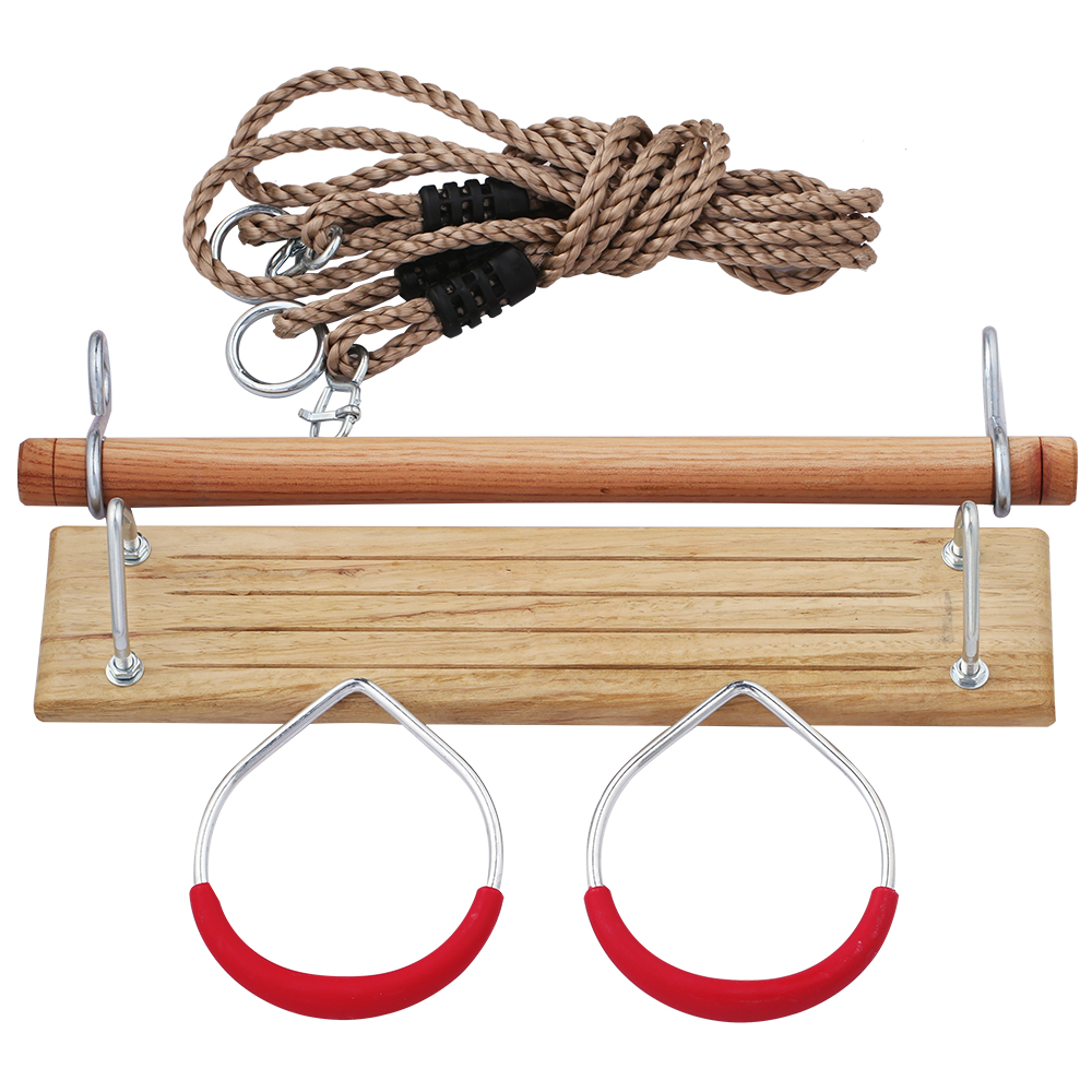 Multifunctional Seat-Trapeze-Gym Rings