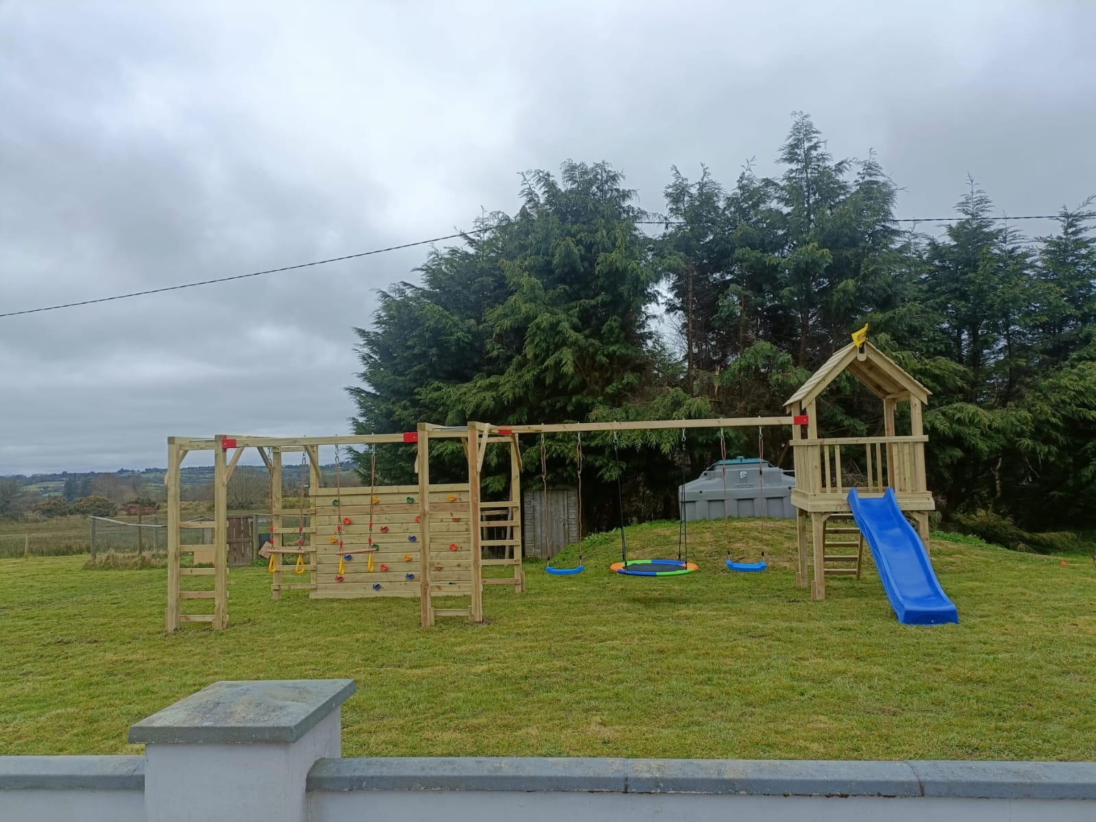 Garden Gym Frame Connected to Cubby Tower - Best Value - Image 12