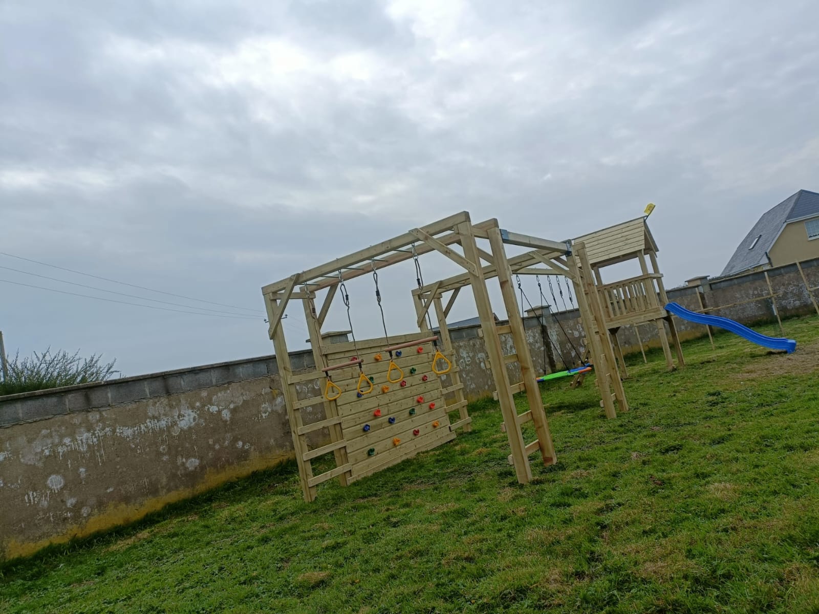 Garden Gym Frame Connected to Cubby Tower - Best Value - Image 10