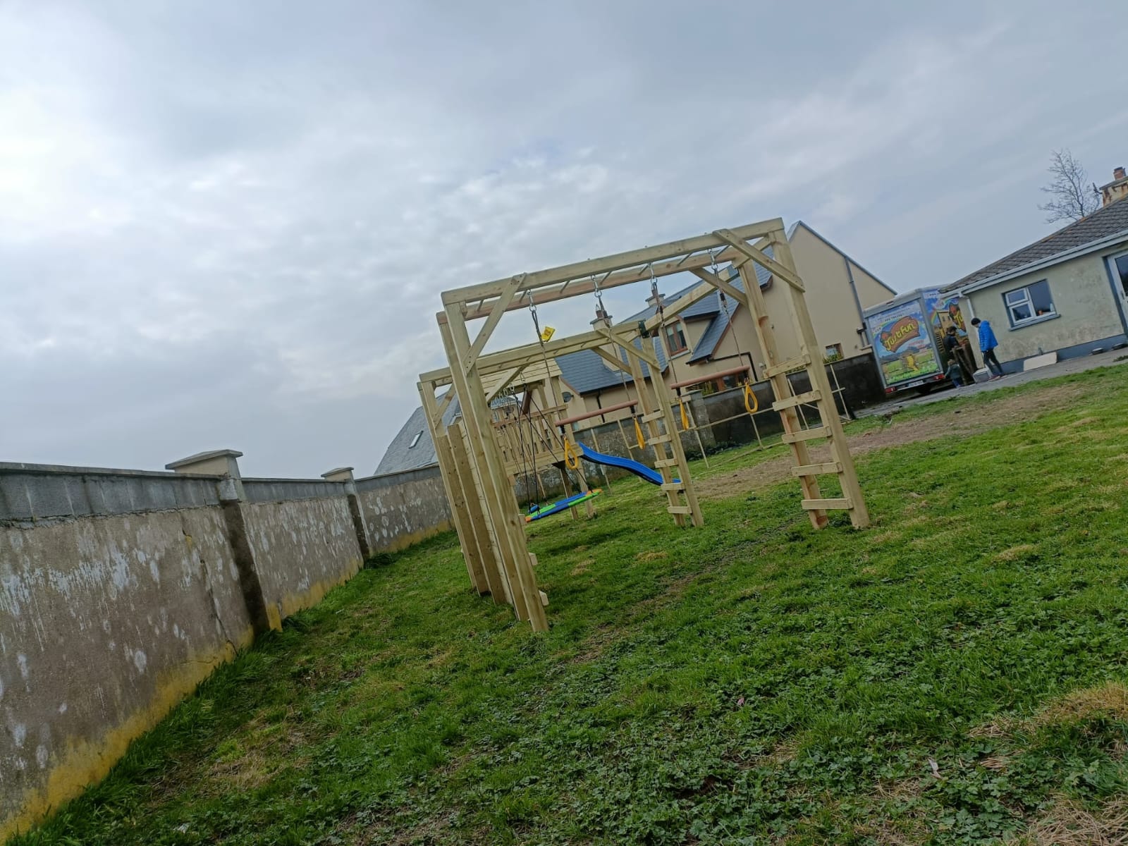 Garden Gym Frame Connected to Cubby Tower - Best Value - Image 7