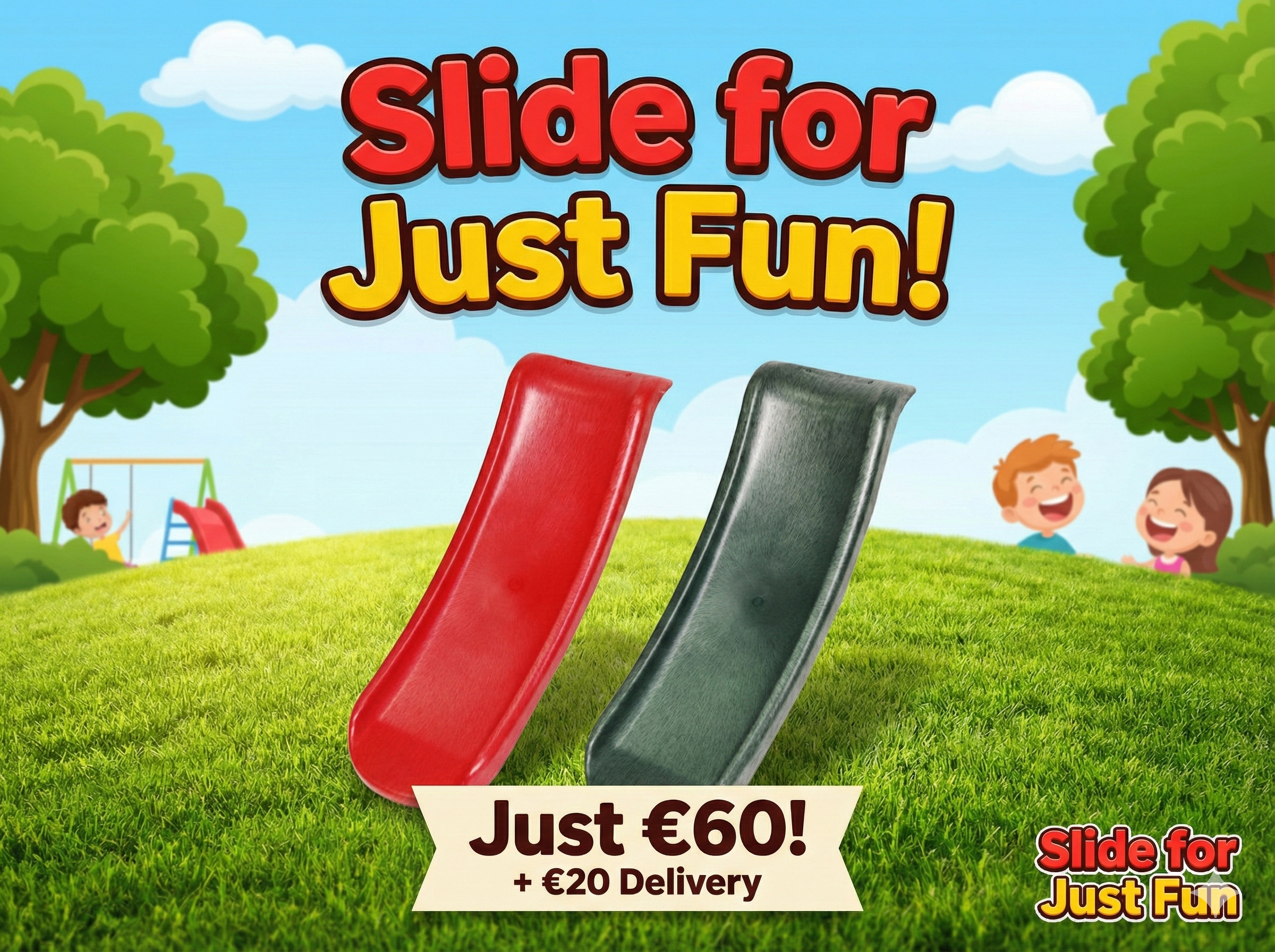 HDPE Wave Slide 110cm - Image 3