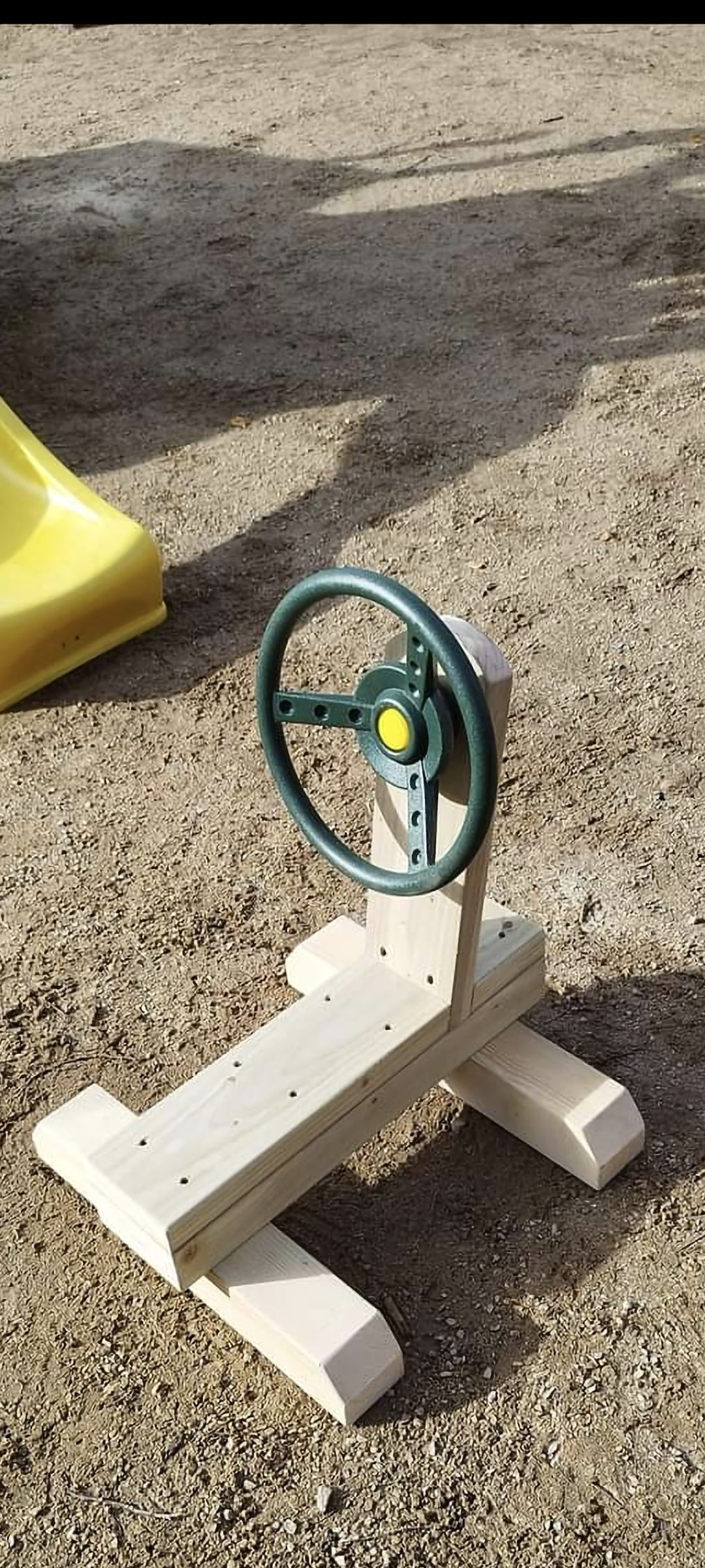Toddler Steering Wheel Bench