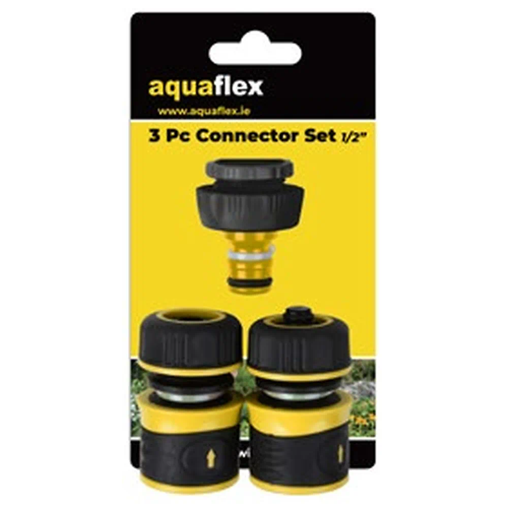 Aquaflex 3 Pc Connector Set 1/2" In.