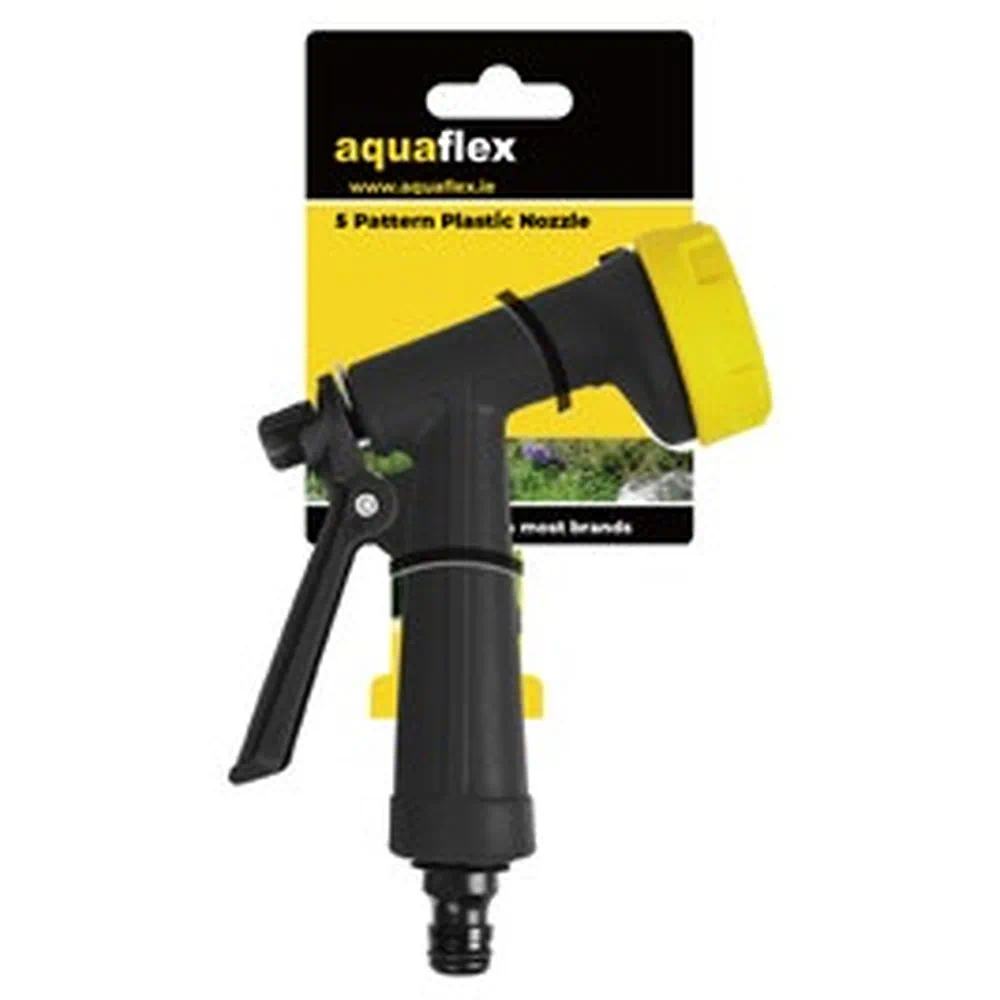 Aquaflex 5 Patterns Plastic Nozzle 1/2"
