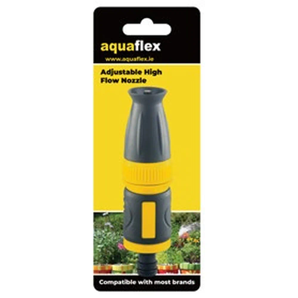 Aquaflex Adjustable High Flow Nozzle 1/2"