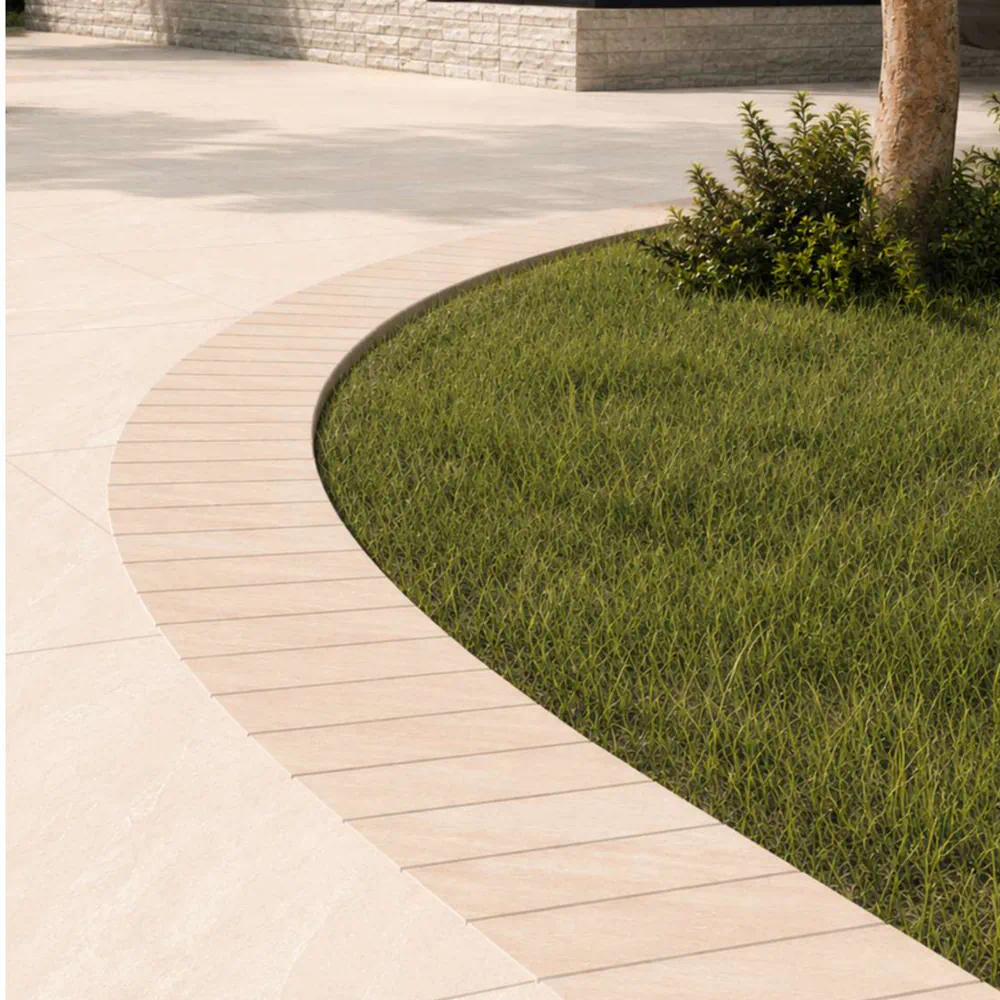 Country Crema Porcelain Cobbles