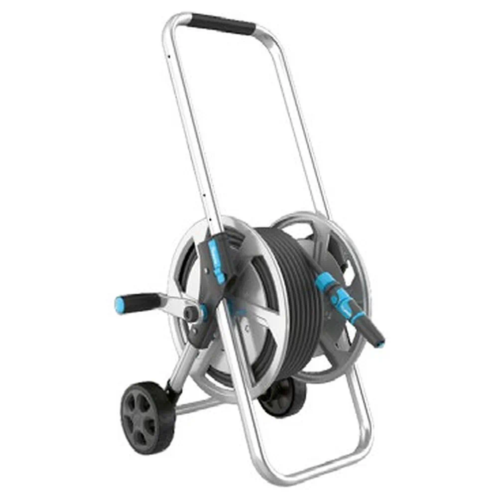 Flopro Metal HD Hose Cart Set With 50M Everyday Hose