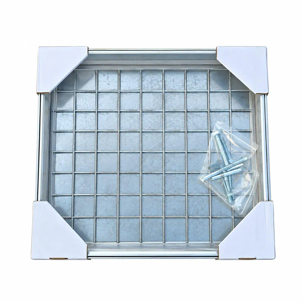 Aluminium Recessed Access Cover with Mesh