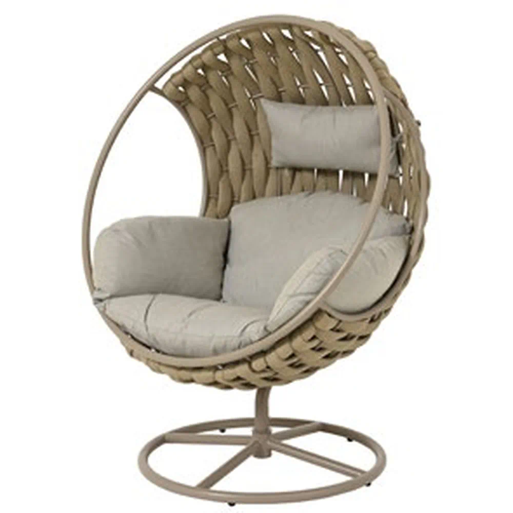 Houston Rope Outdoor Swivel Chair