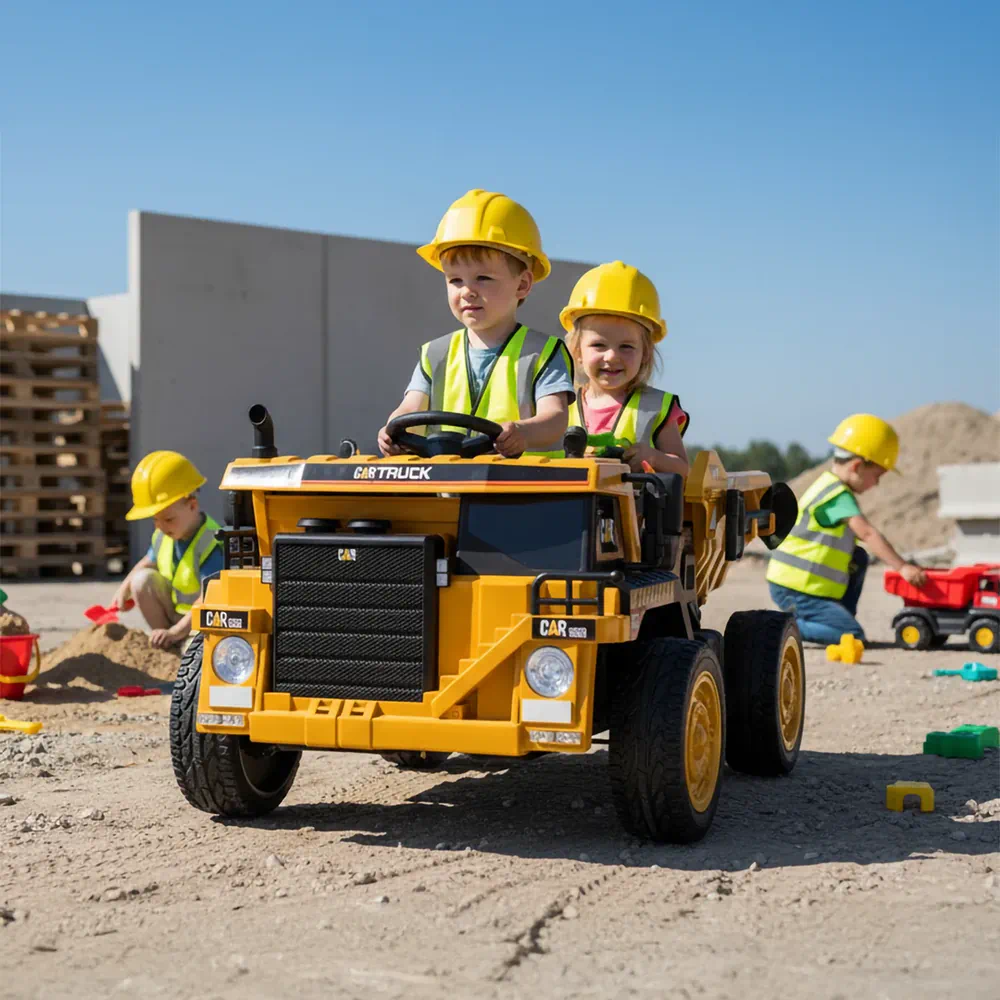Kids Ride On Electric Dumper Truck | Outdoor Electric Toys
