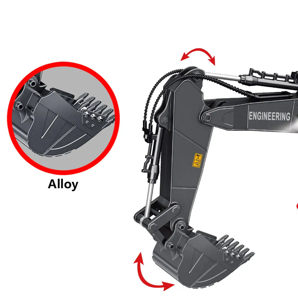ZMX Engineering Excavator Toy with Remote Control - Image 3