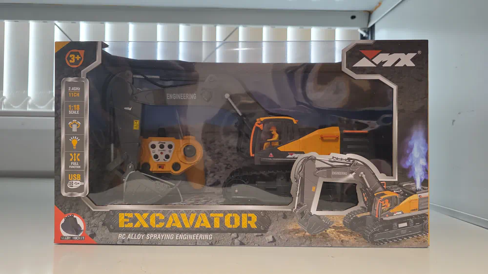 ZMX Engineering Excavator Toy with Remote Control - Image 5