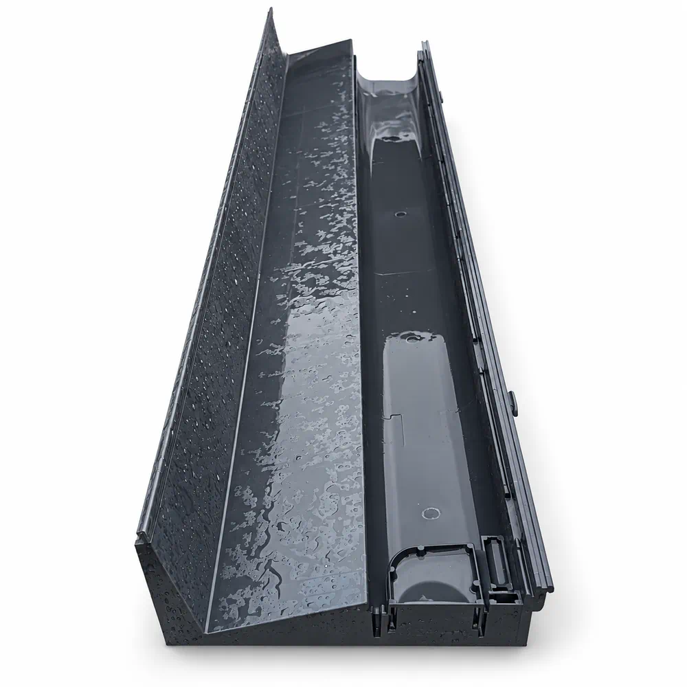 PVC Drain Channel with Grate - Image 2