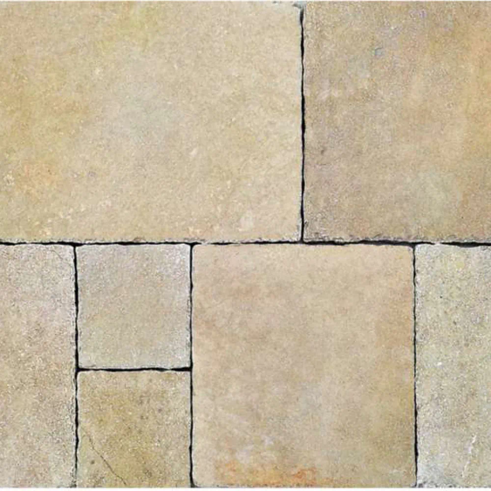 Yellow Limestone Paving